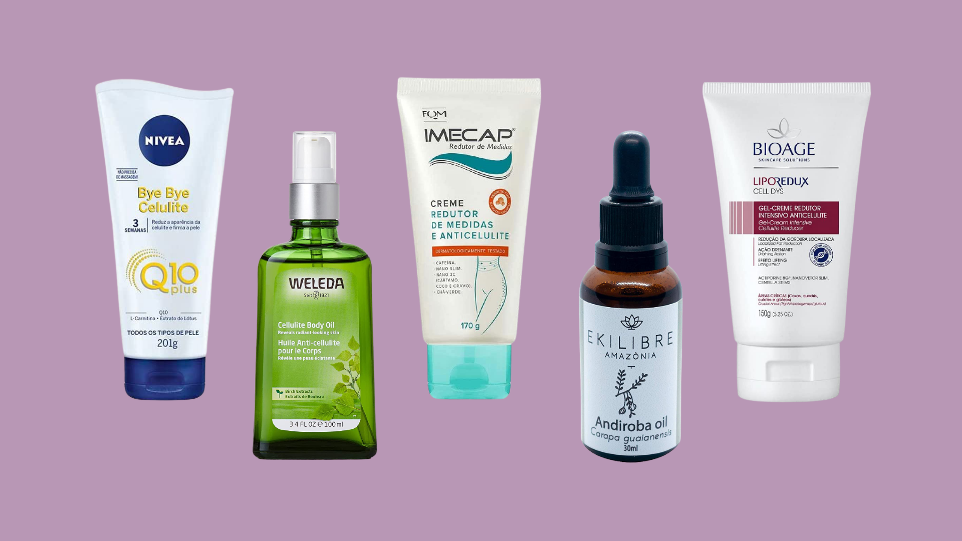 Cuidados com a pele: 6 produtos para combater a celulite