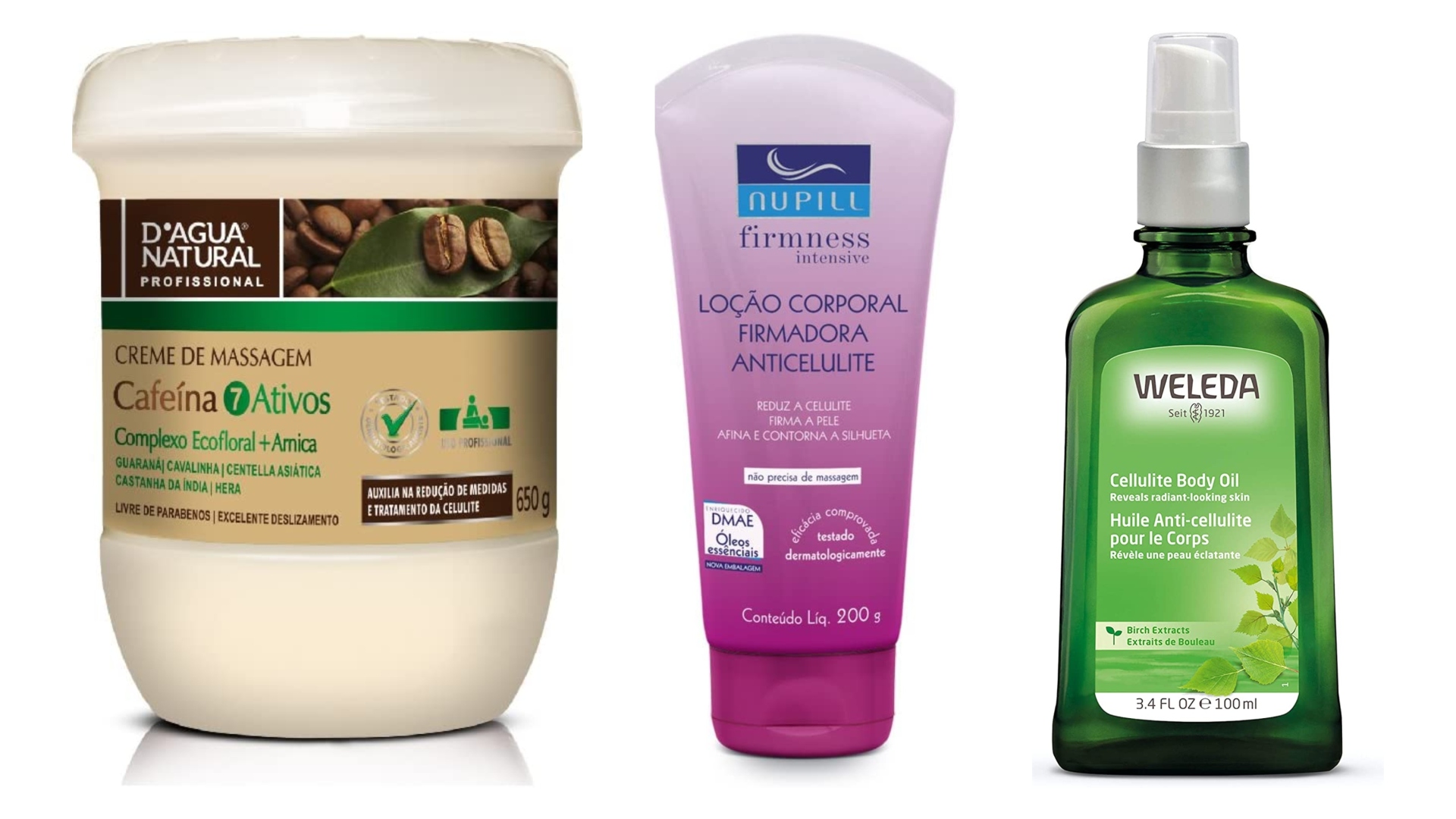 7 produtos que vão te ajudar a combater a celulite