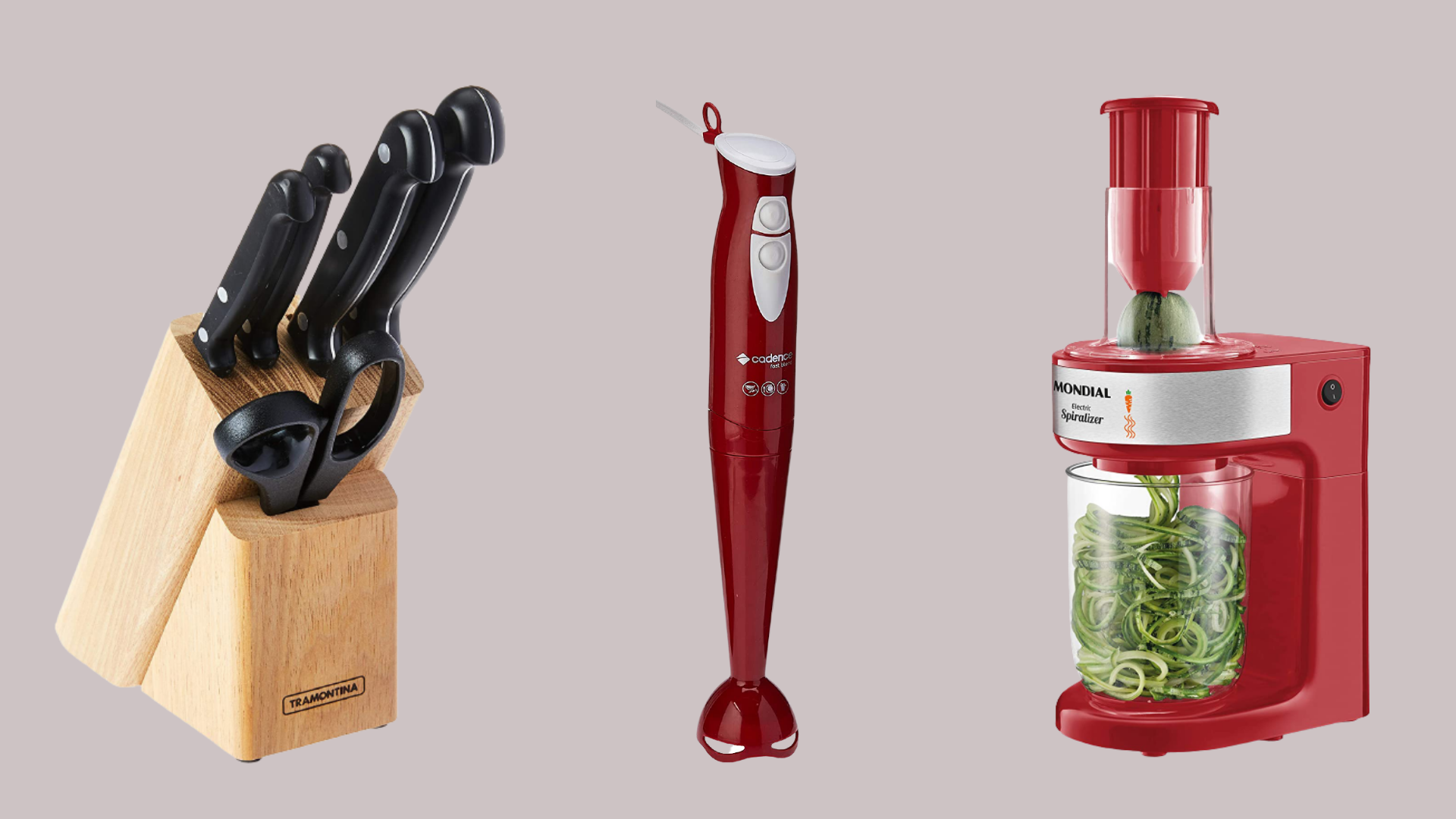 Mixer, cortador elétrico e muito mais: 6 itens que vão garantir mais praticidade na cozinha