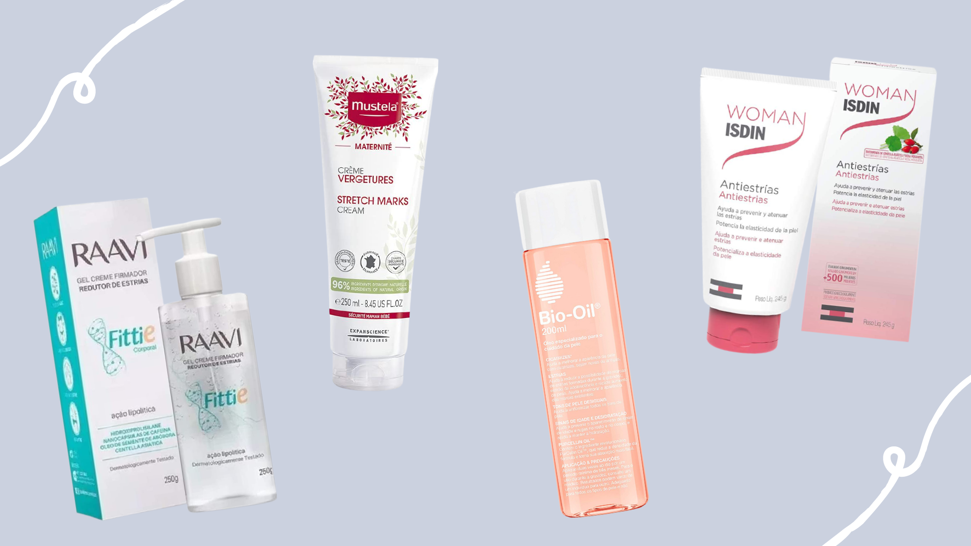 6 produtos que vão te ajudar a prevenir e reduzir estrias
