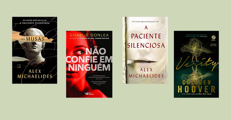 Suspense e mistério: 10 livros para adicionar na sua estante
