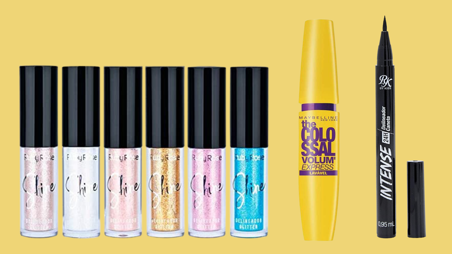Máscara de cílios, delineadores e mais: 6 produtos para destacar os olhos