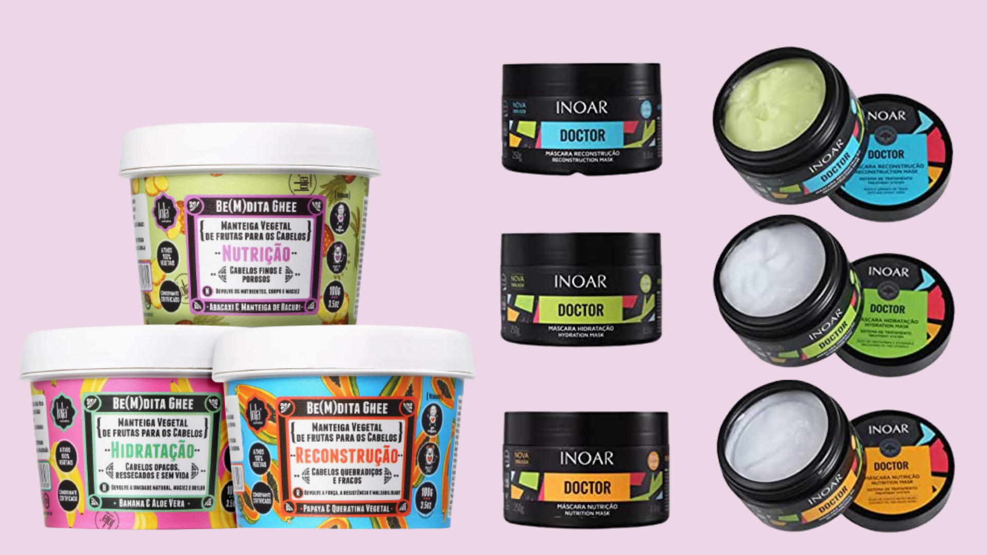 Cuidados com o cabelo: 10 kits para o cronograma capilar