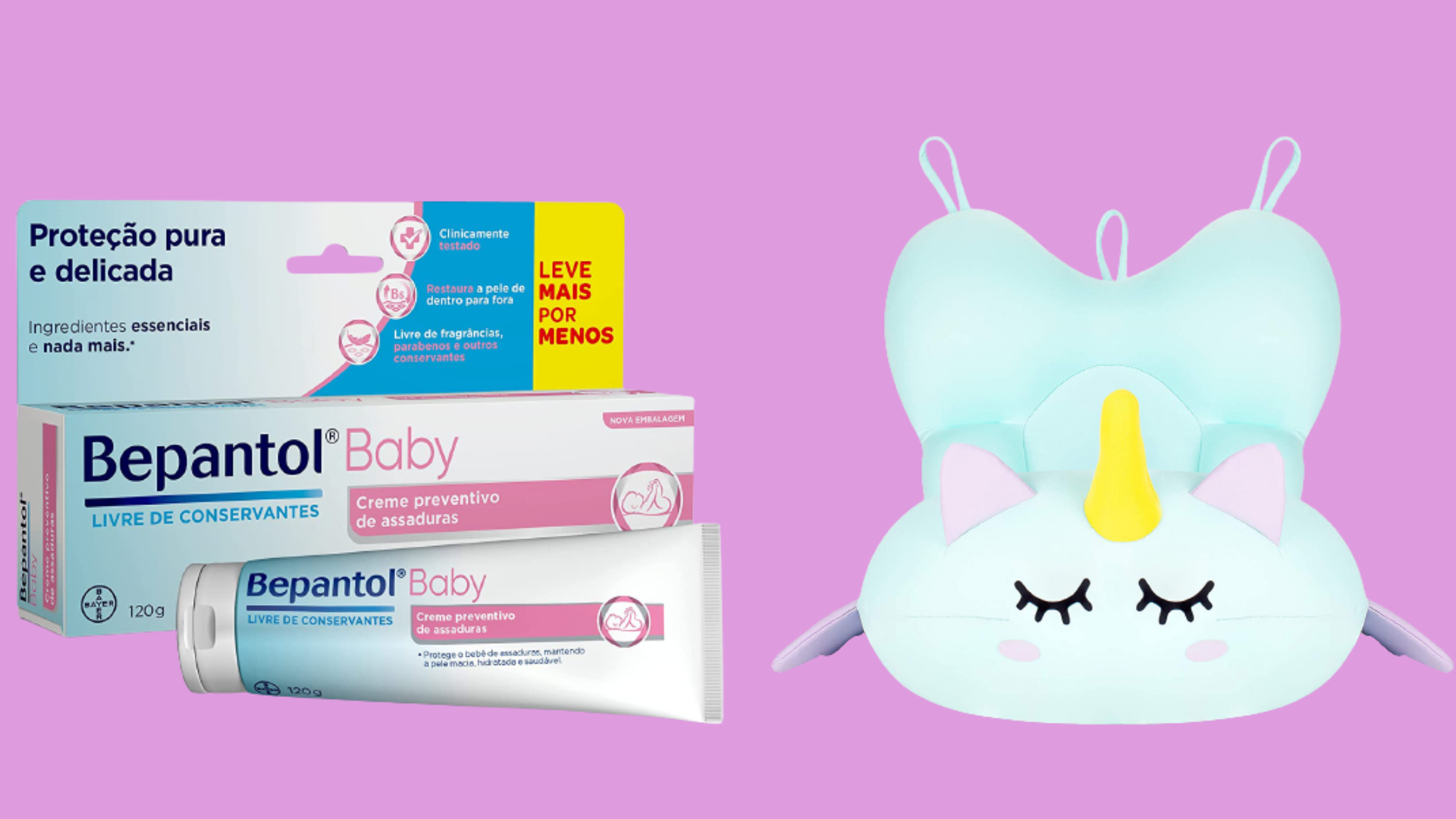 Almofada de banho, babá eletrônica e muito mais: 7 itens em oferta para a rotina do bebê