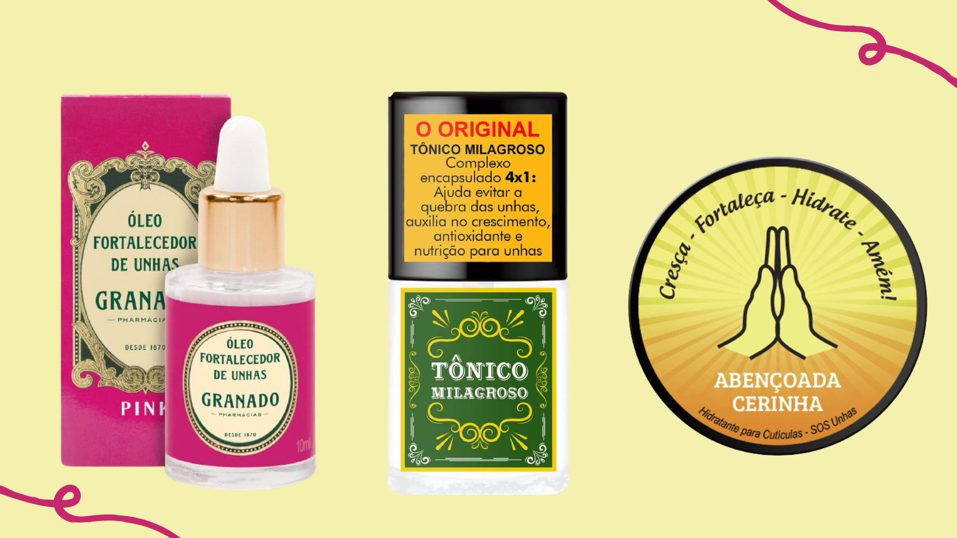 Óleo fortalecedor, cera de tratamento e mais: 7 produtos para a rotina de cuidados com as unhas