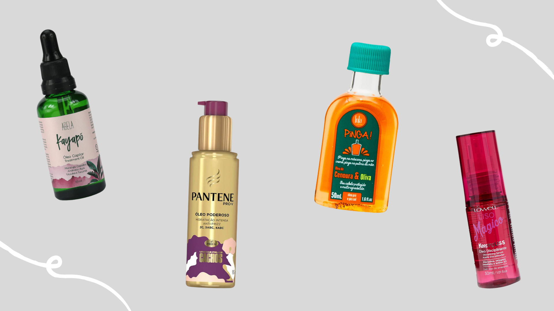 Óleo capilar: 6 opções para incluir na rotina de cuidados com o cabelo