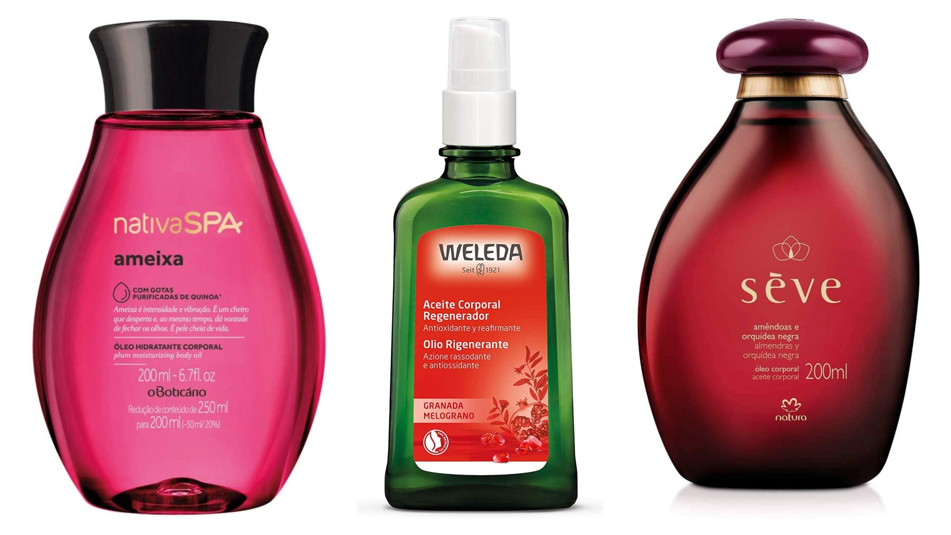 Óleo corporal: 7 opções para quem deseja uma pele hidratada, macia e perfumada