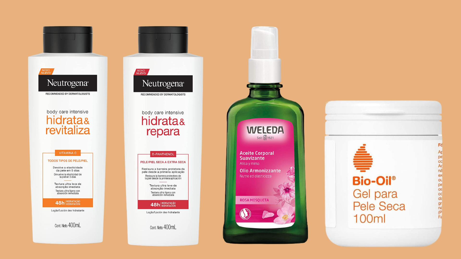 Hidratação corporal: 6 produtos que você precisa conhecer