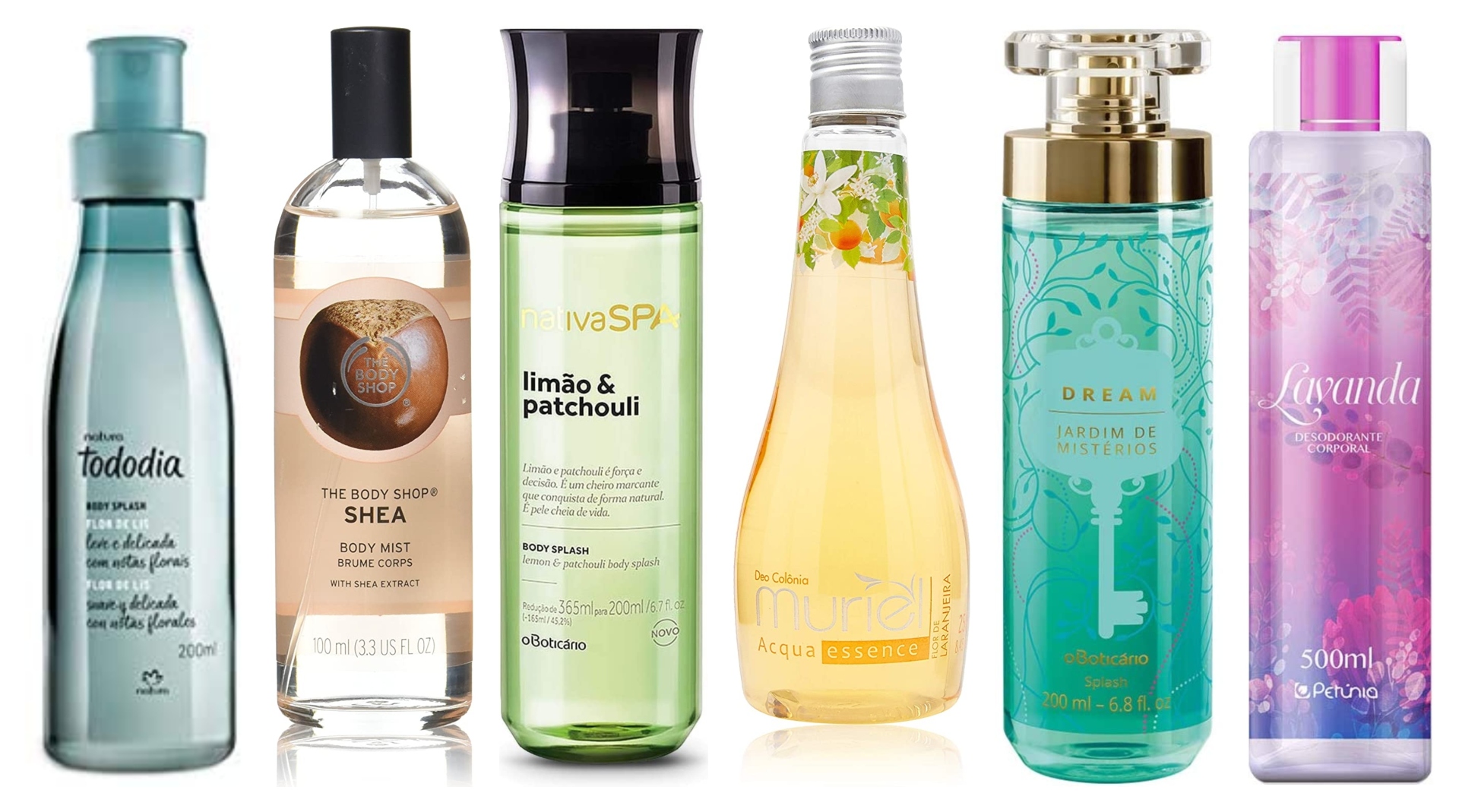 Body Splash: 7 fragrâncias perfeitas para o verão