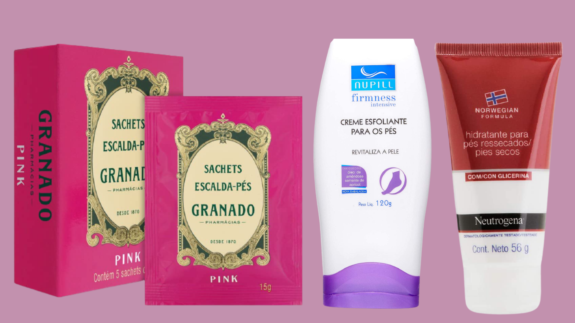 Cuidados com os pés: 6 produtos para a rotina de self care