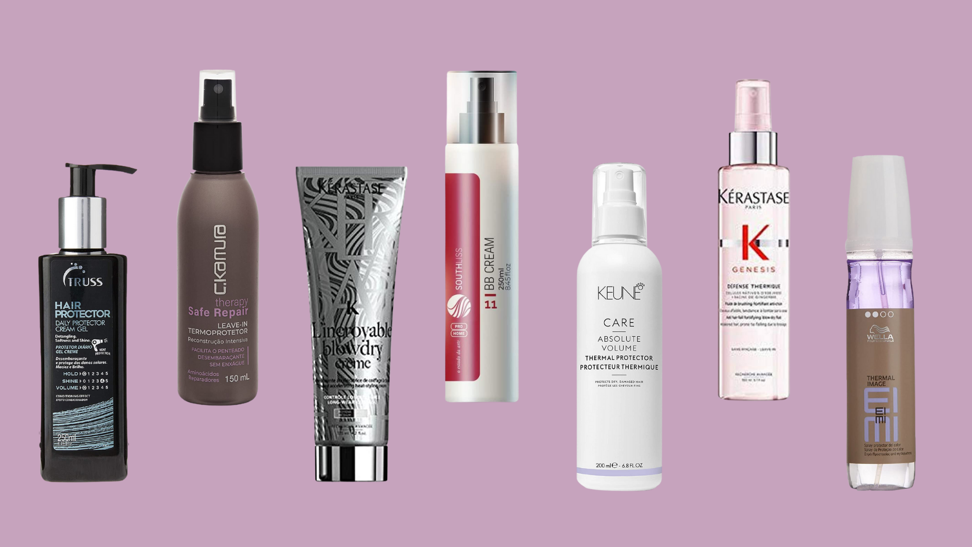 Protetor térmico: 10 opções que vão proteger o seu cabelo