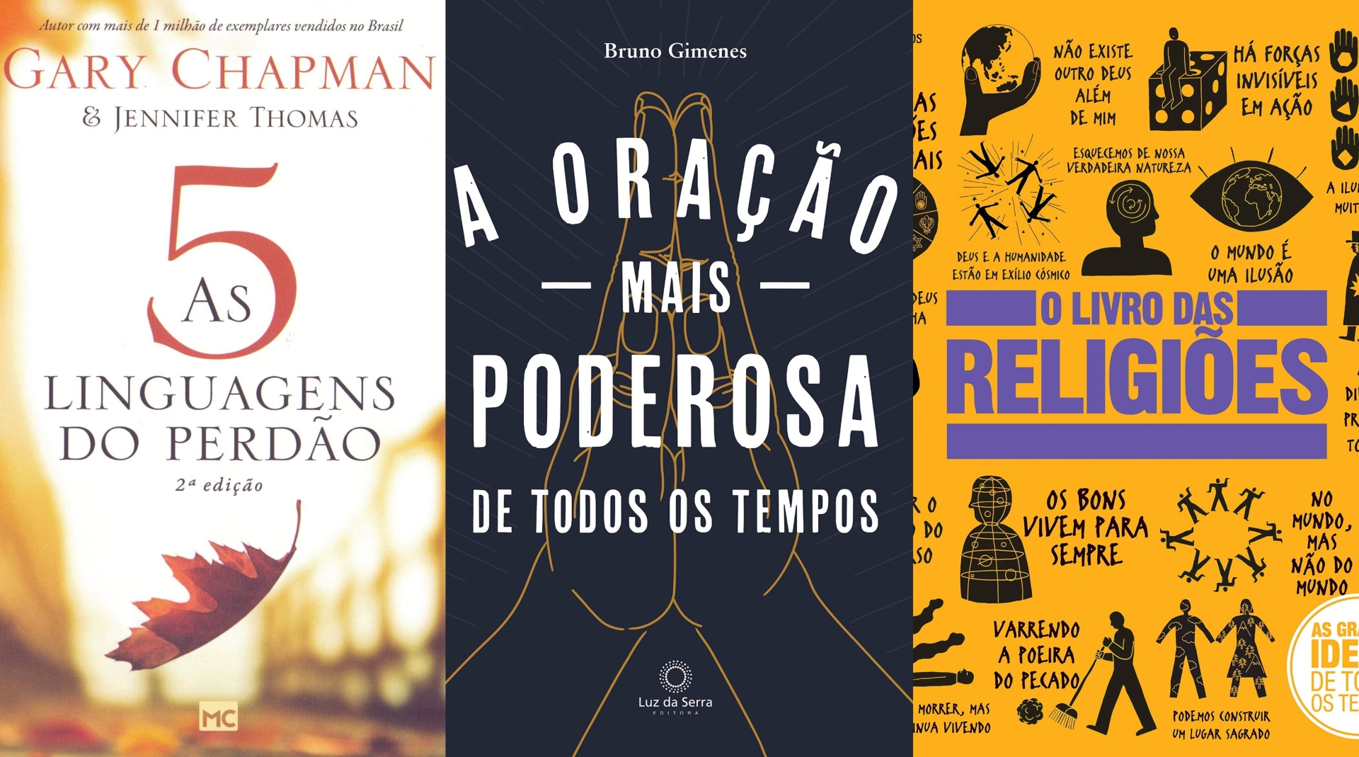 Dia da Religião: 12 livros para quem quer compreender a fé