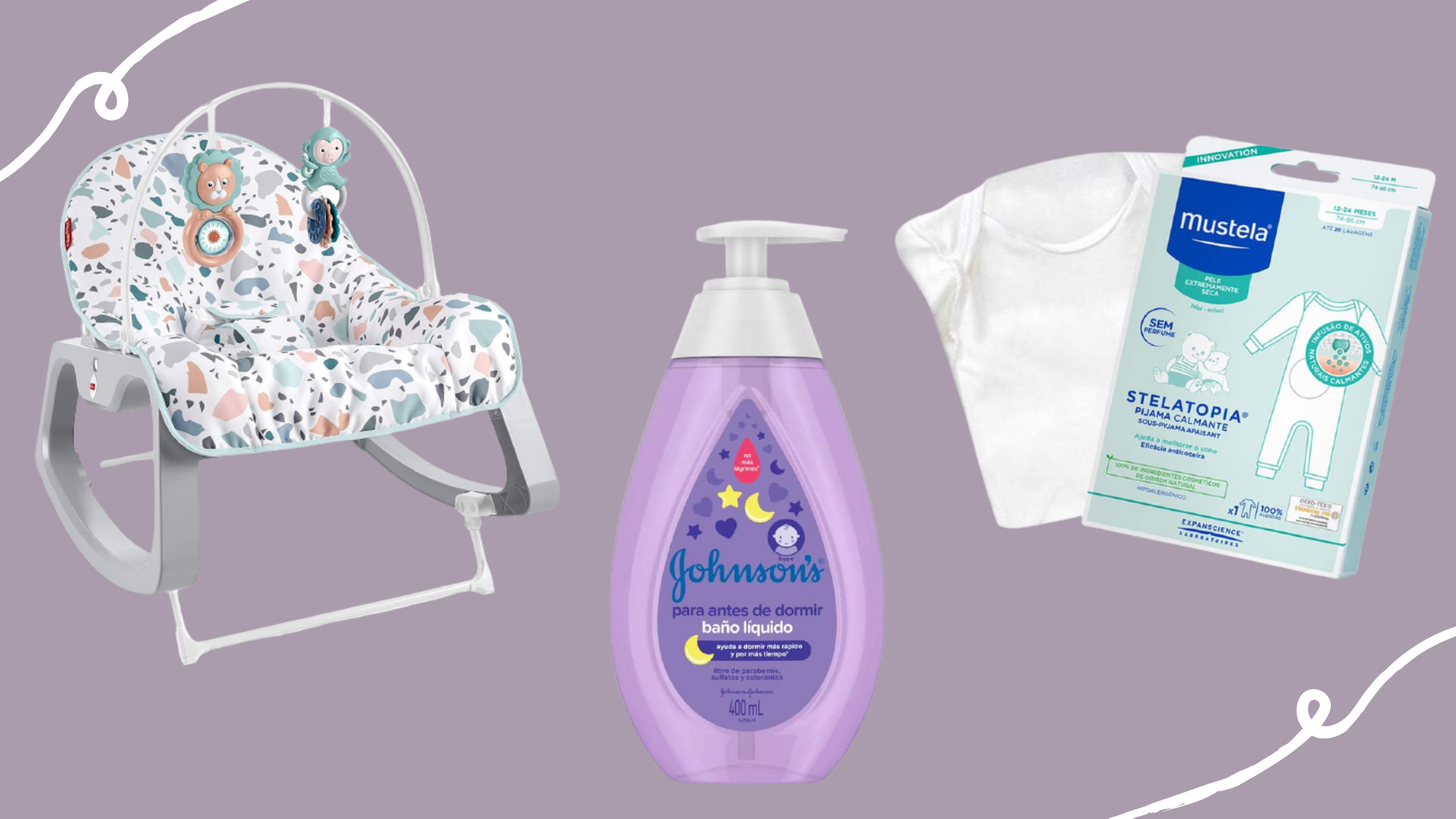 Momento relax: 7 produtos incríveis para a rotina do seu bebê