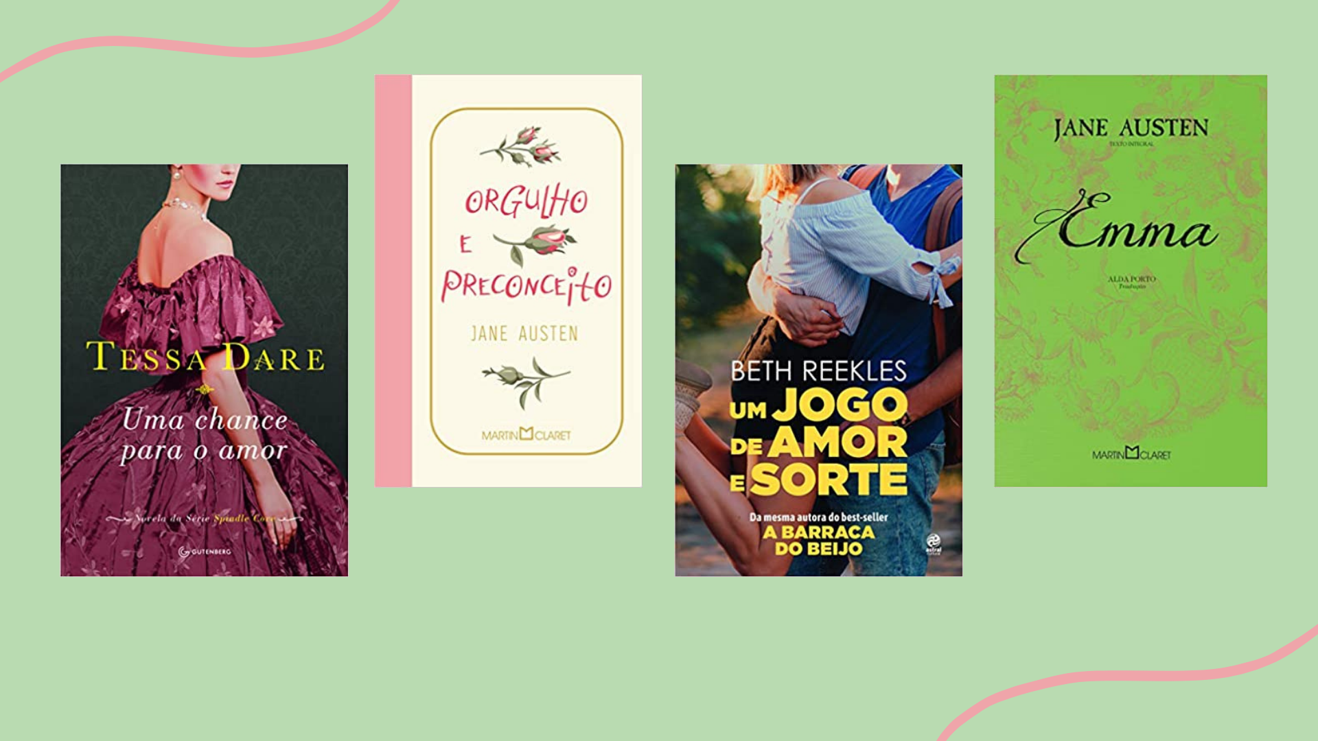 Romances: 10 ofertas para colocar a leitura em dia