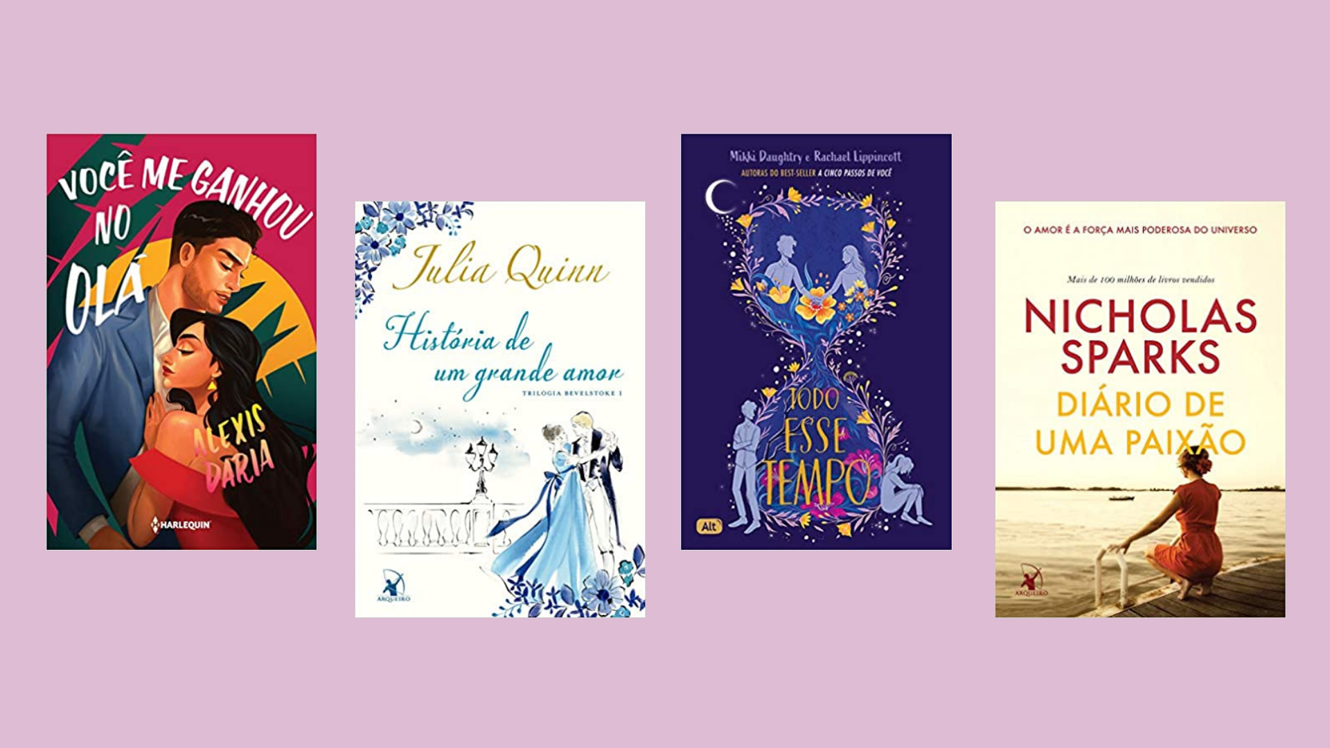 Boa dose de romance: 13 livros incríveis para você se apaixonar