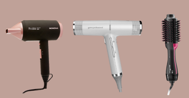 Secador de cabelo: 6 modelos para quem deseja mais praticidade na rotina de beleza