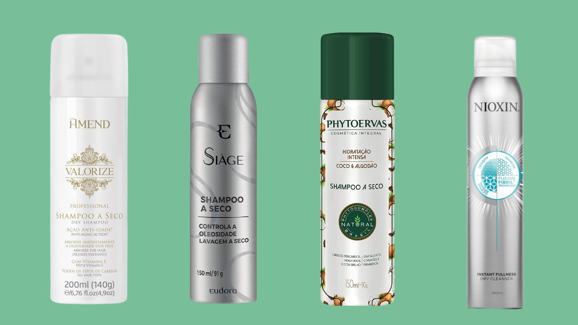 Shampoo a seco: 6 opções para quem deseja mais praticidade na rotina