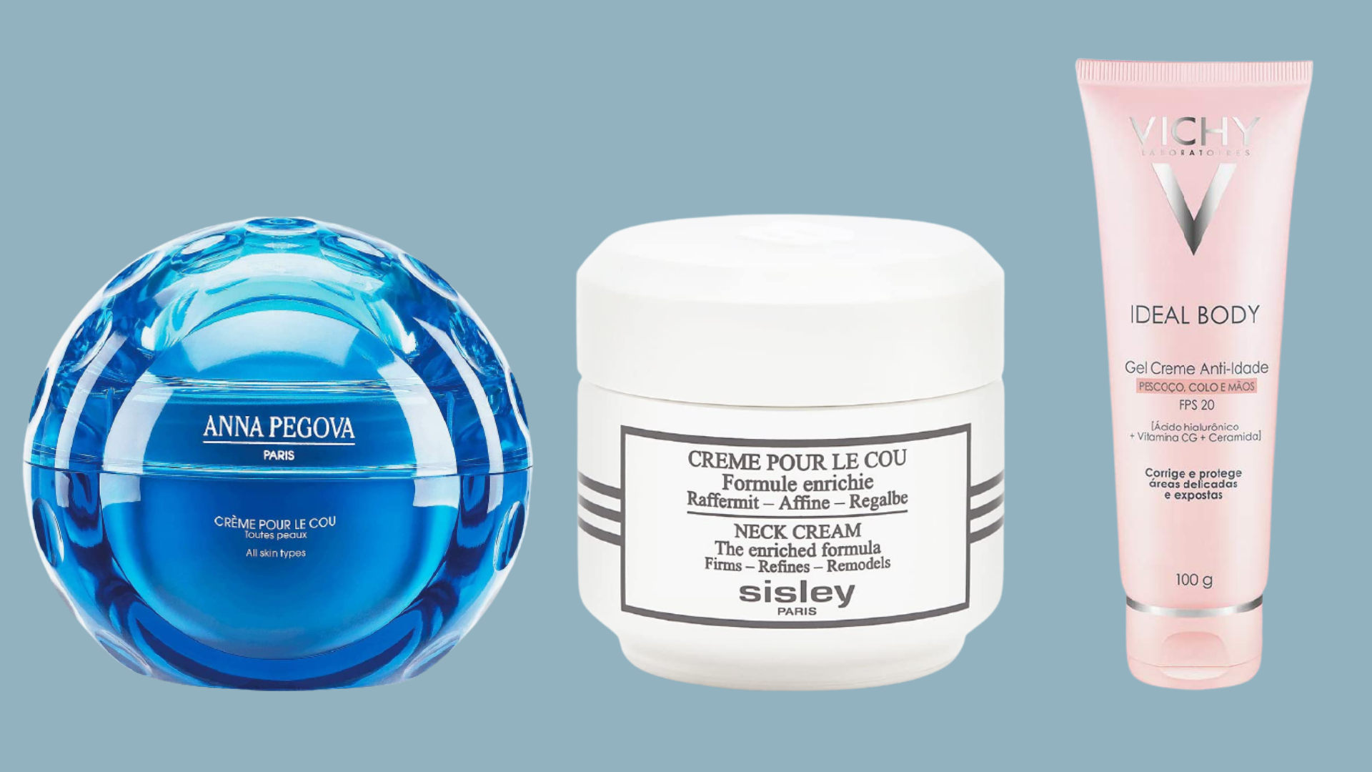 Skincare: 7 produtos para a região do pescoço e colo