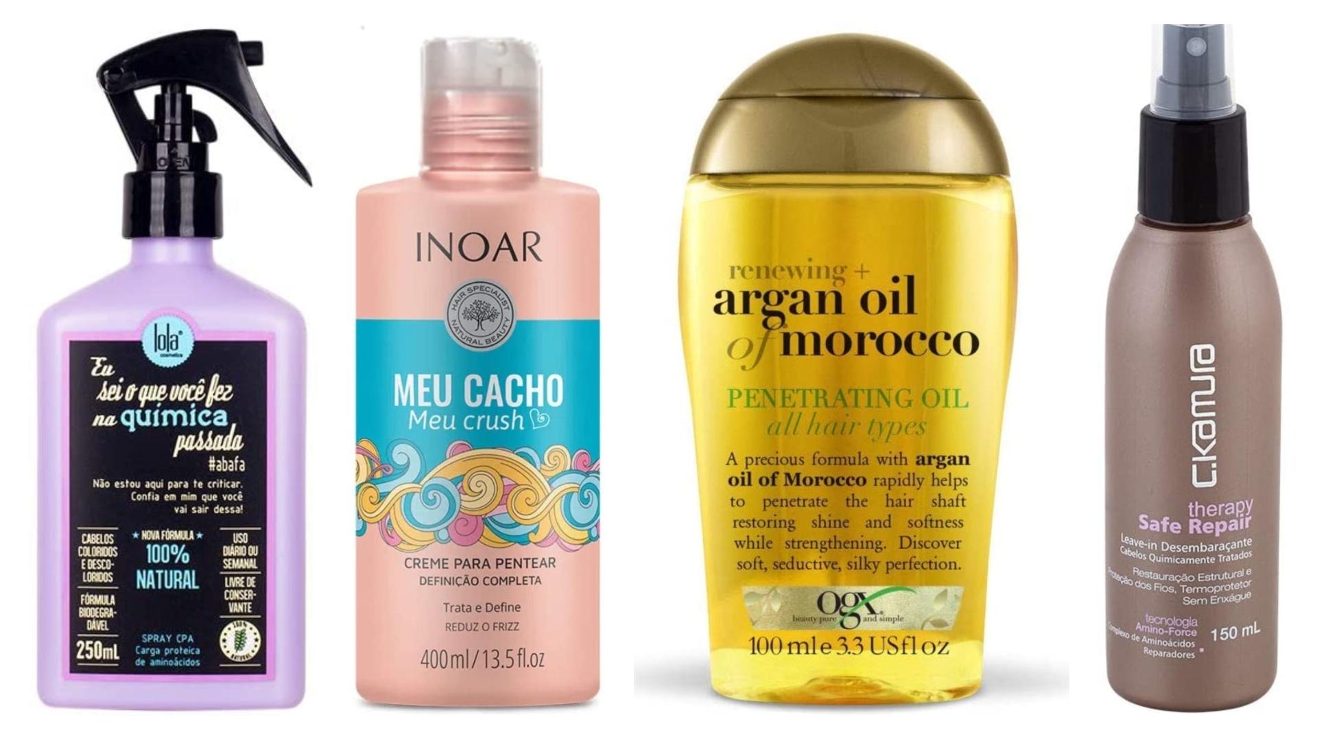 Máscara capilar, leave-in e muito mais: 7 produtos para cabelo por menos de R$50
