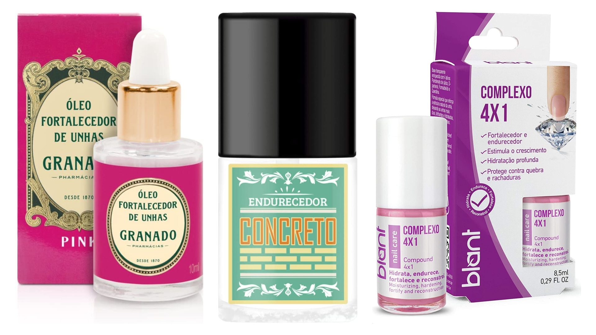 6 produtos para quem deseja unhas mais fortes e saudáveis