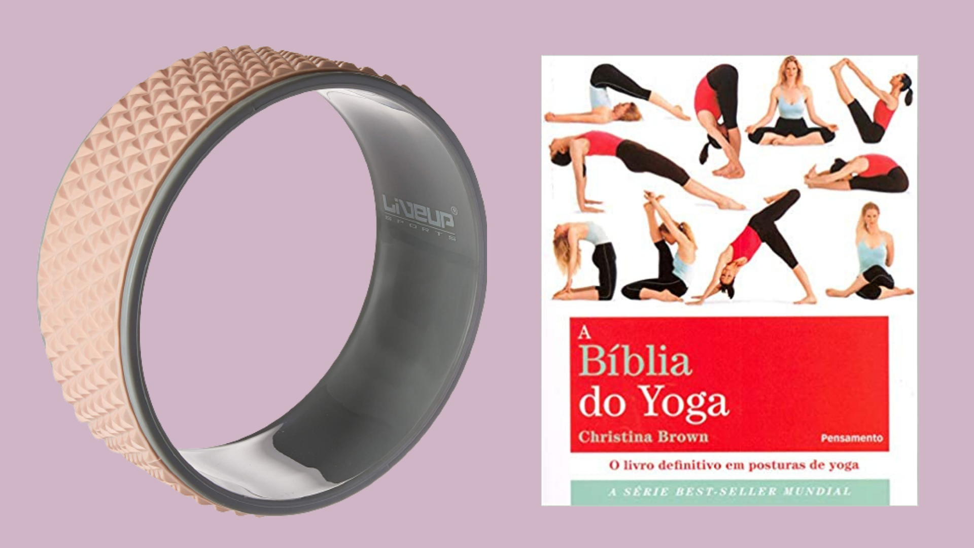 Yoga em casa: livros e acessórios essenciais