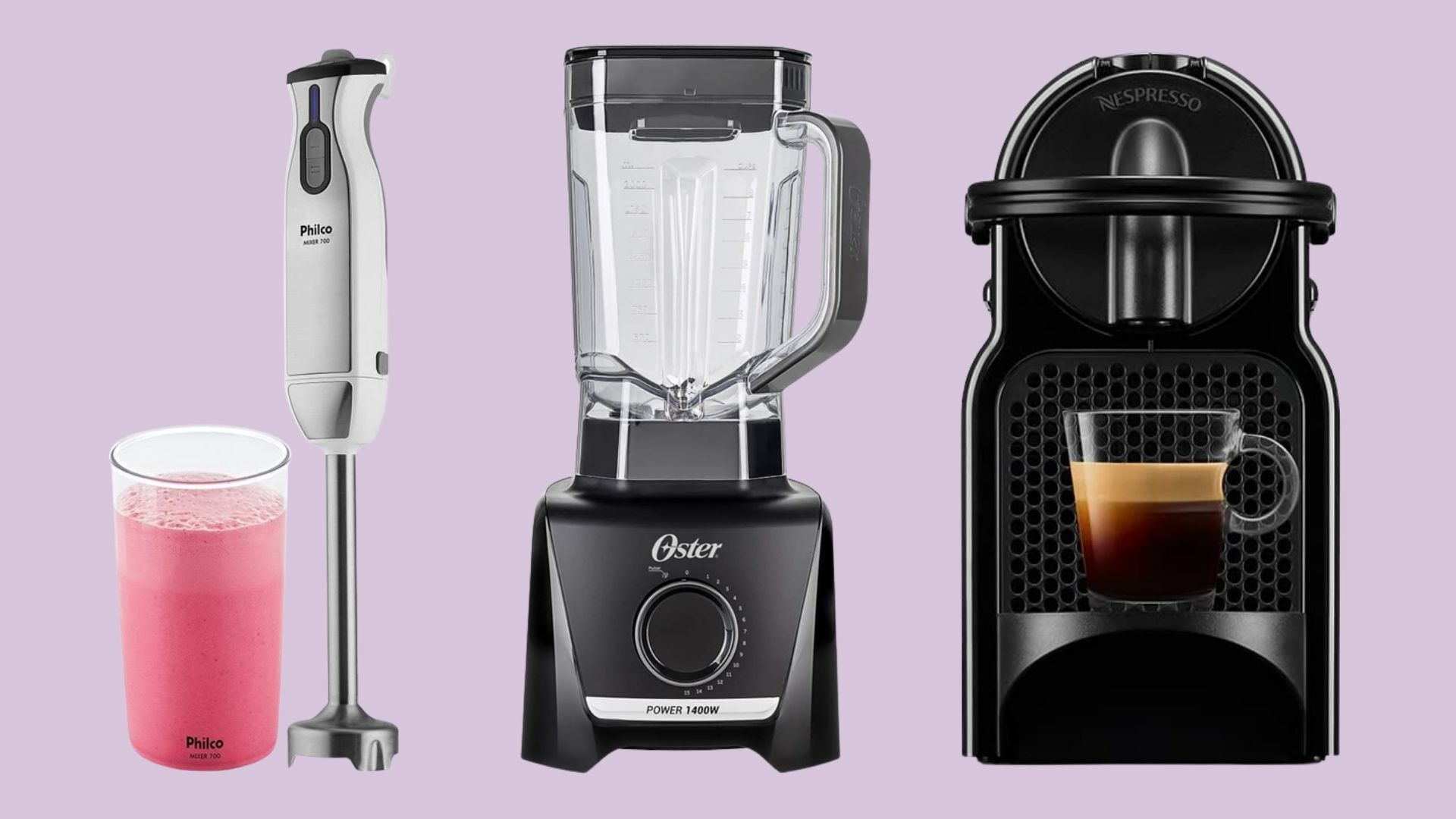 Batedeira, liquidificador e mais: 12 itens para renovar a sua cozinha