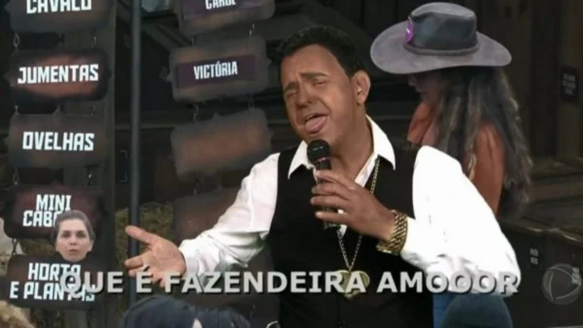 Internautas se revoltam após Carioca fazer blackface em quadro de ‘A Fazenda 12’