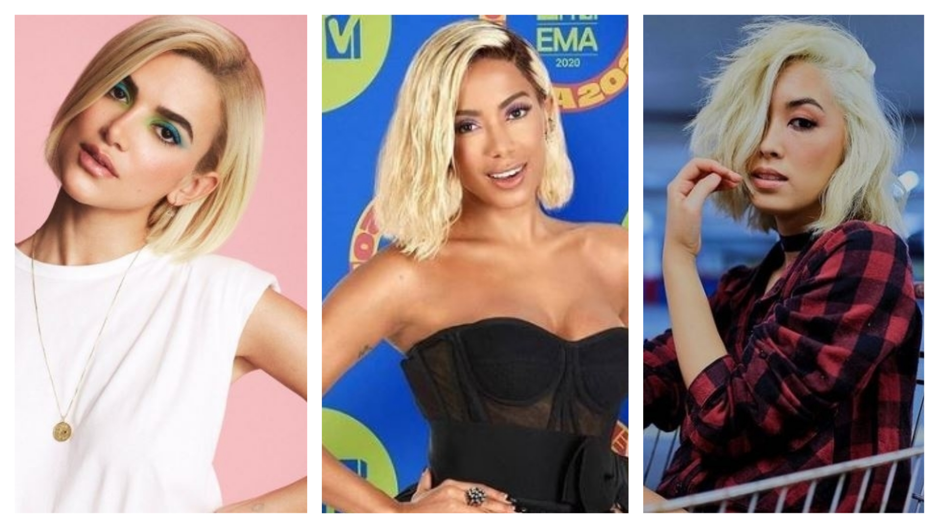 Loira, eu? Dá pra copiar o look de Manu Gavassi, Anitta, Ana Hikari; Rodrigo Cintra explica mais sobre as técnicas e os cuidados