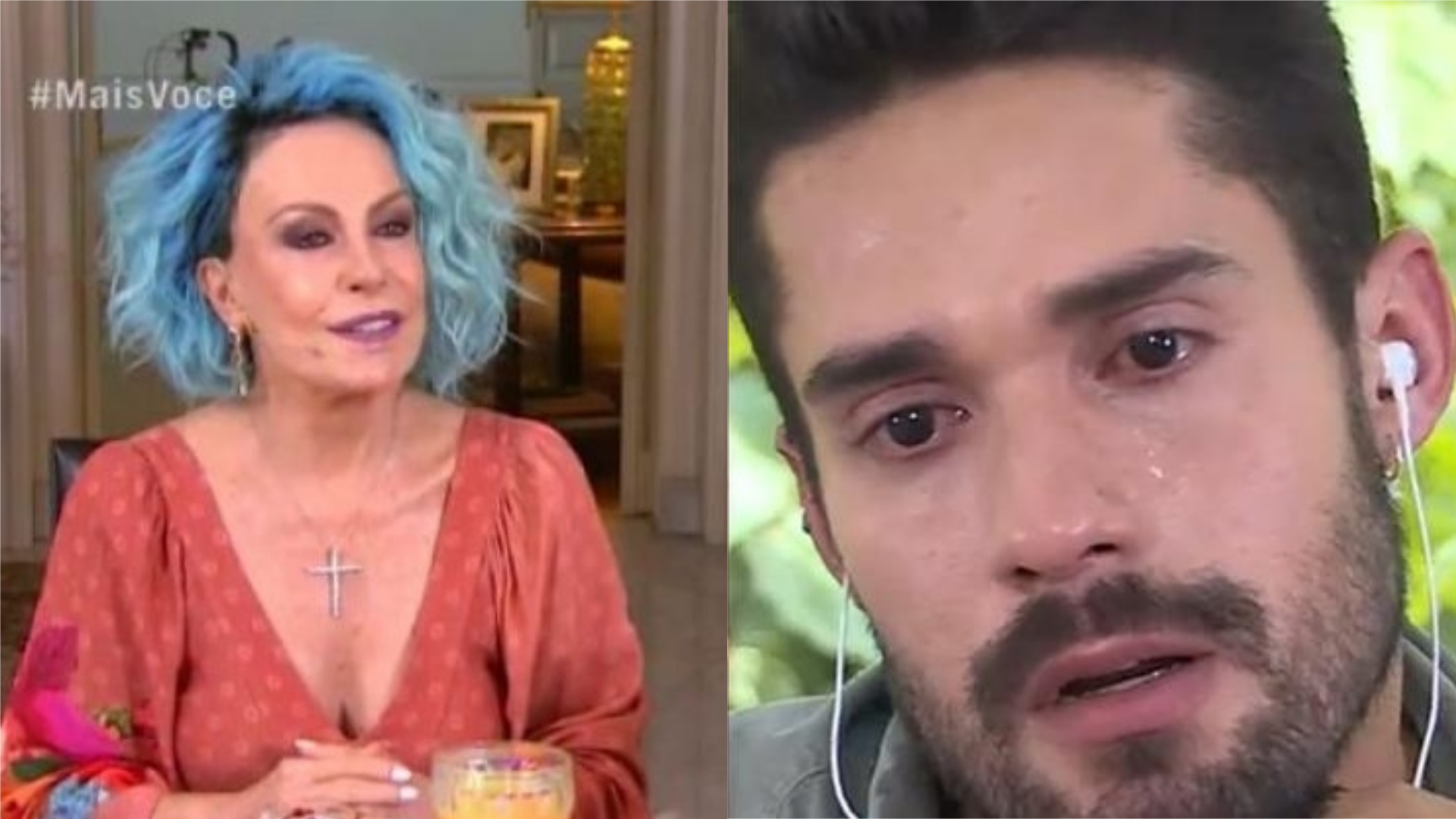 Ana Maria Braga quebra protocolo e faz Arcrebiano chorar com palavras emocionantes ao vivo
