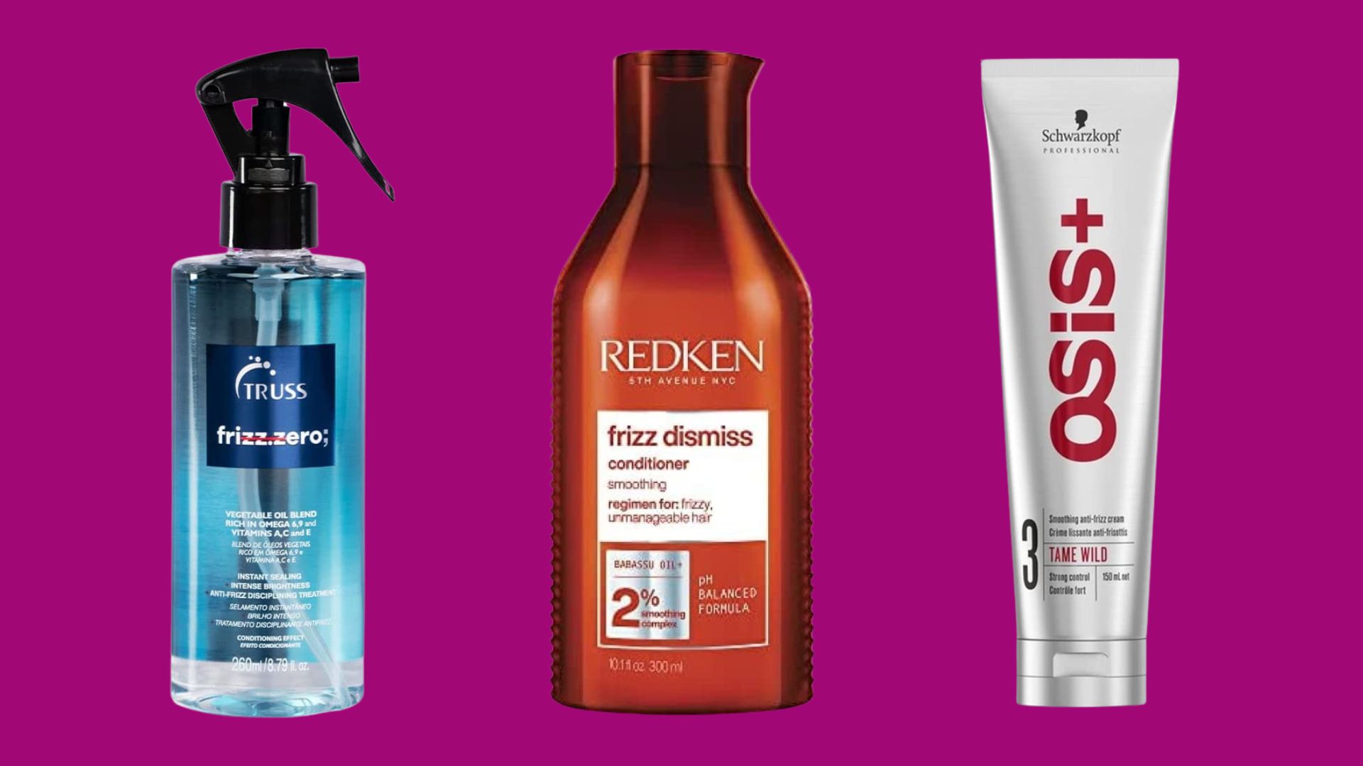 Controle do frizz: 5 produtos que você precisa conhecer