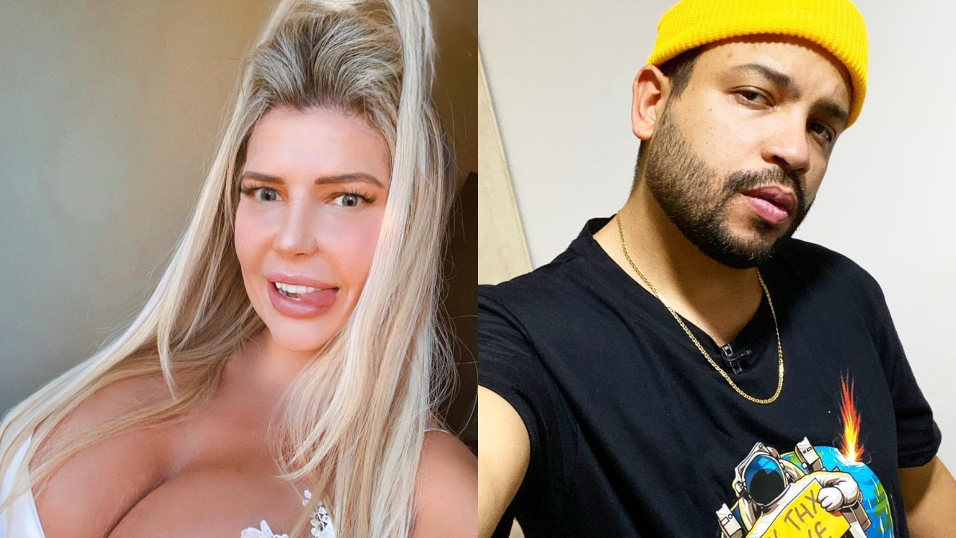 BBB21: Denise Rocha, ex-Fazenda 6, detona Projota e expõe possível traição: ”De santo não tem nada”