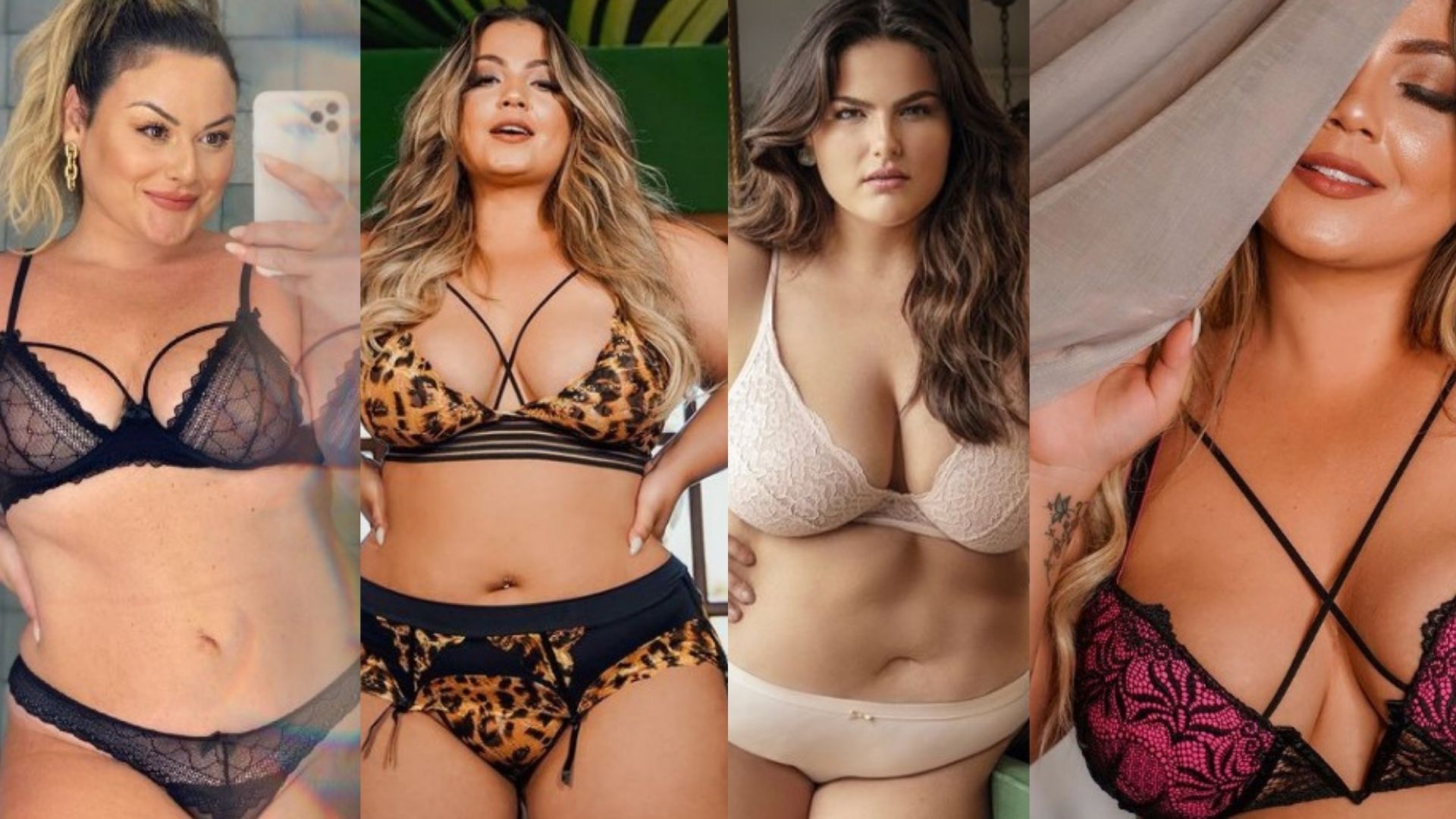 MÊS DA MULHER: A lingerie plus size perfeita é aquela na qual você se sente bem