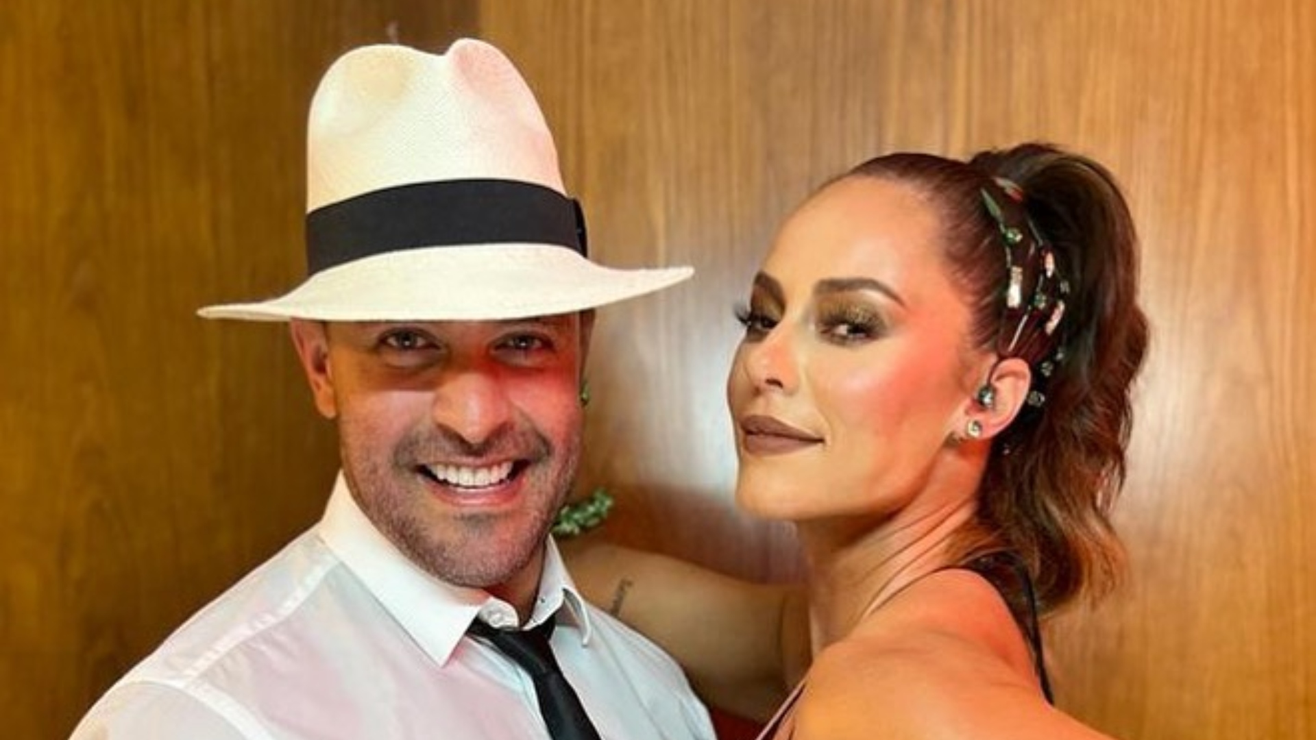 Paolla Oliveira fala sobre planos de casamento com Diogo Nogueira
