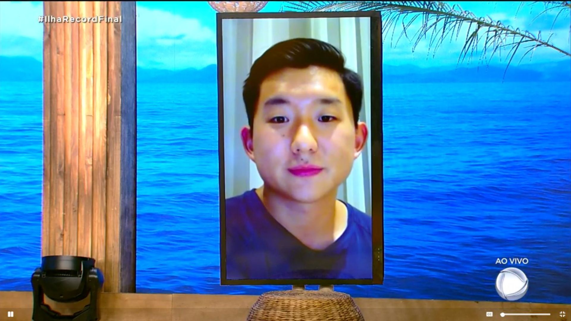 Ilha Record: Pyong Lee não participa presencialmente da final do programa e internautas suspeitam da explicação