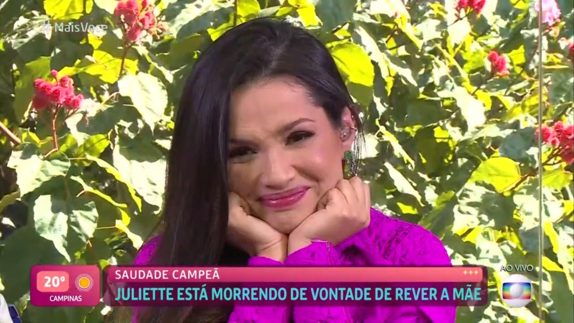 Coração de ouro! Ao vivo no ‘Mais Você’, Juliette fala sobre alfabetização da mãe