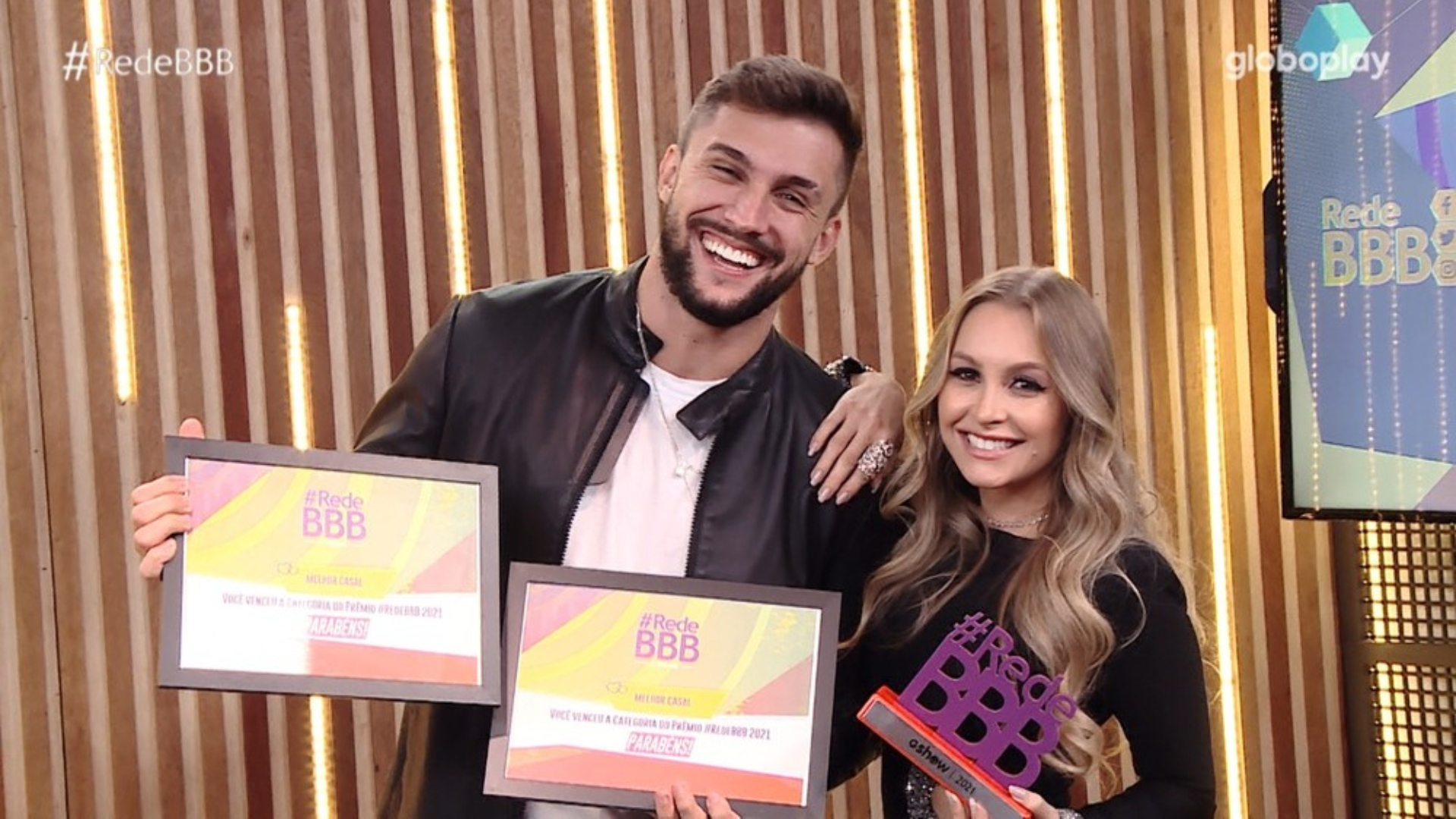 No #RedeBBB, Arthur declara que está apaixonado por Carla Diaz