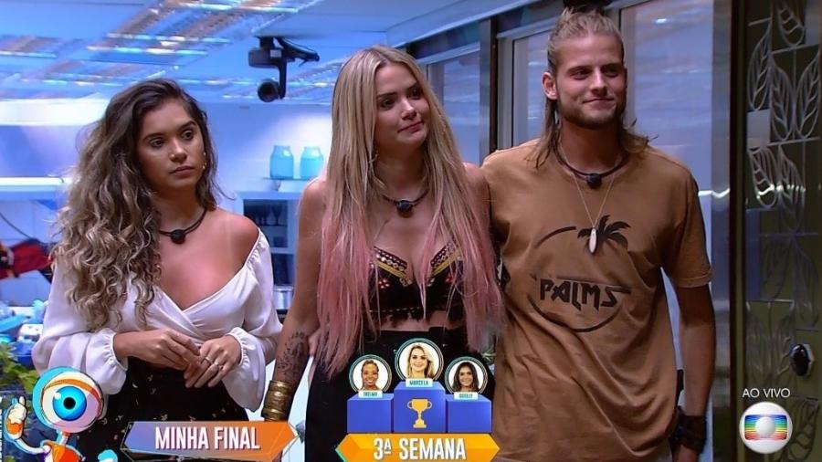 Internautas se revoltam com Marcela, após a loira excluir Thelma da sua final