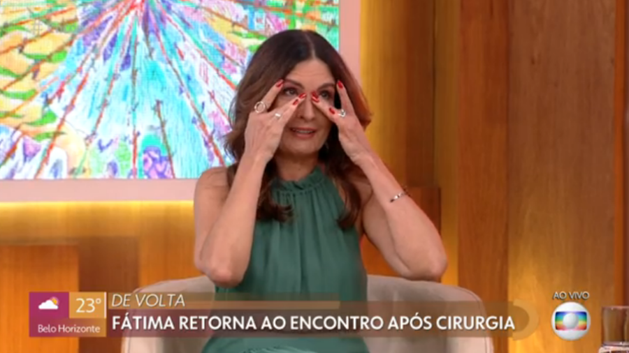 Emocionada, Fátima Bernardes vai às lágrimas ao lembrar de funcionária que faleceu por Covid-19
