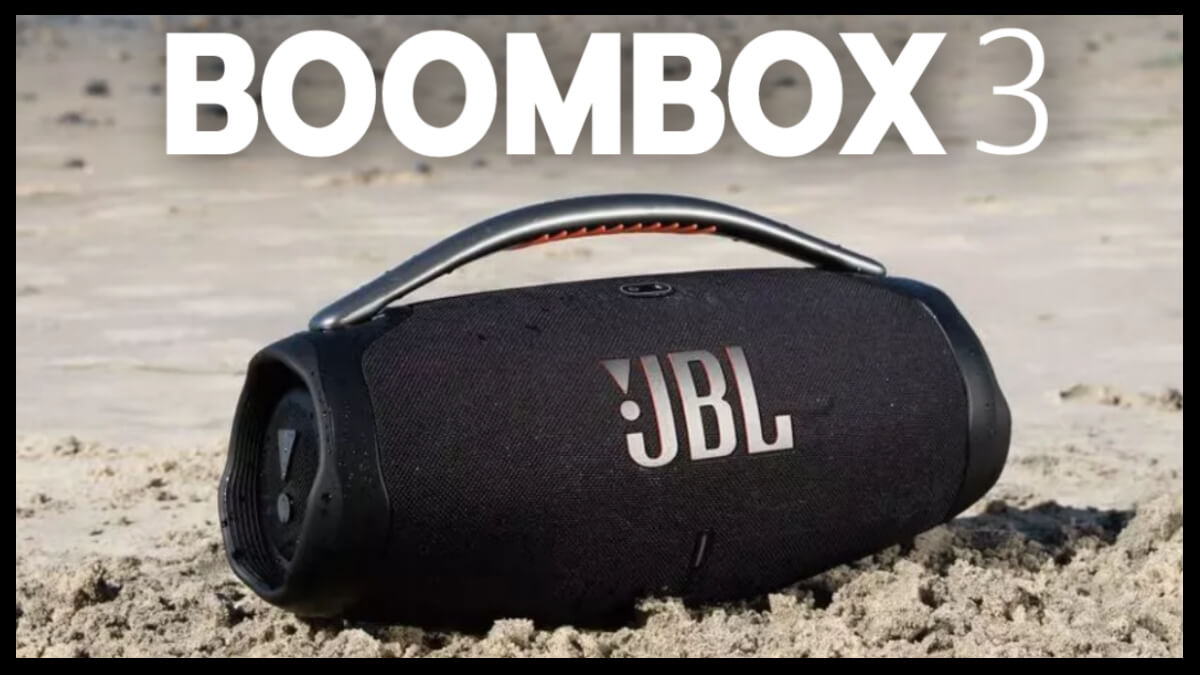 Ofertas do dia: até 37% de desconto na caixa de som Boombox 3 da JBL