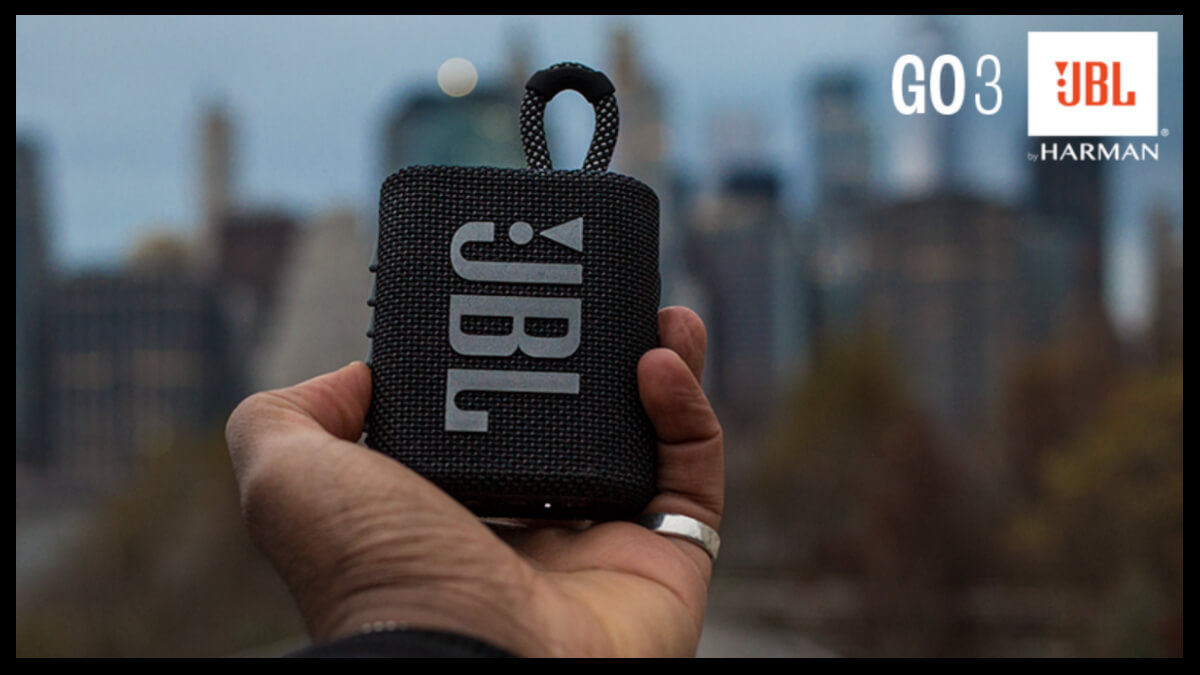 Ofertas do dia: até 59% de desconto na caixa de som JBL GO3