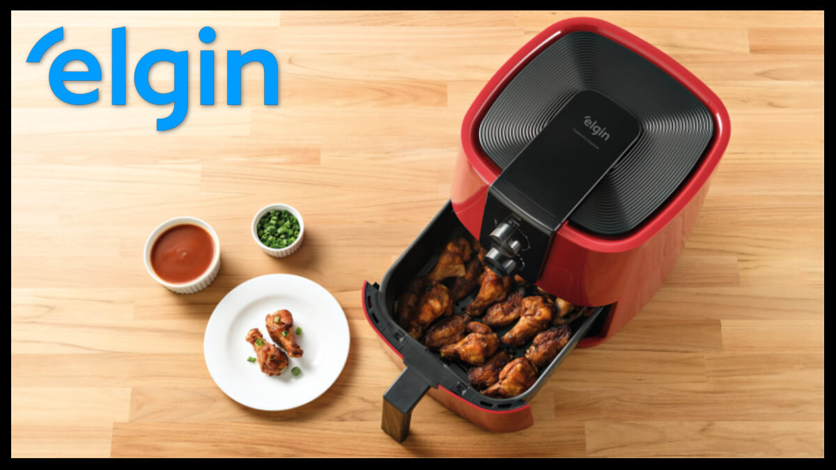 Ofertas do dia: super desconto de 58% na Air Fryer da Elgin
