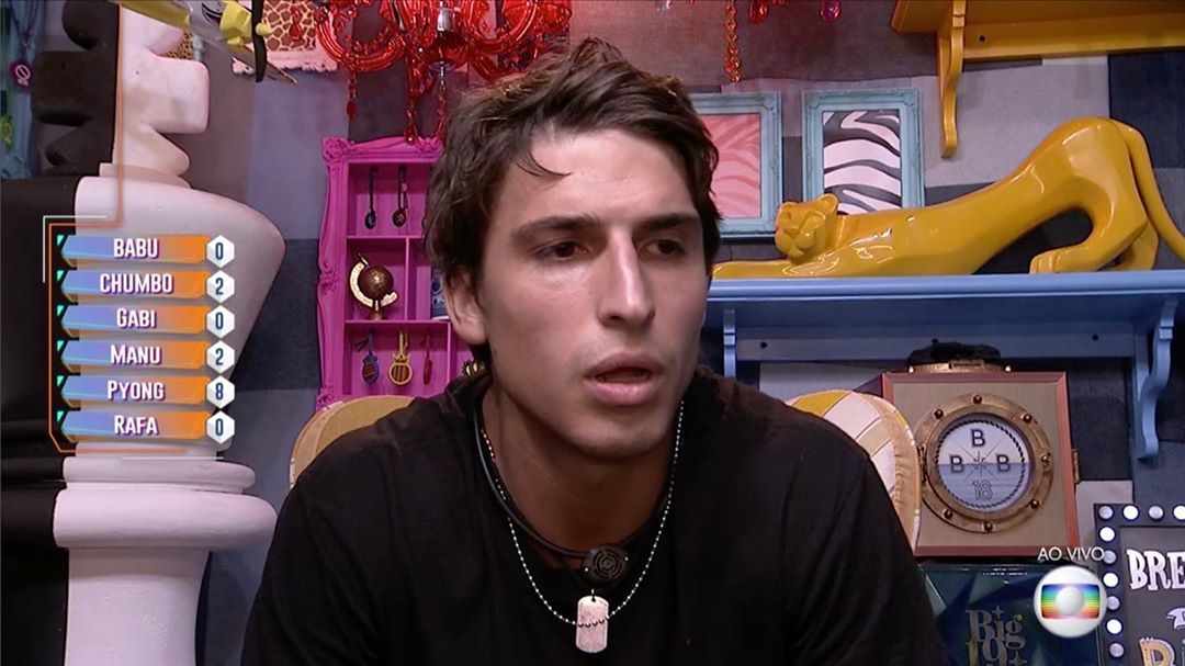 BBB20: Felipe é chamado no confessionário após falar sobre zoofilia com Mari Gonzalez