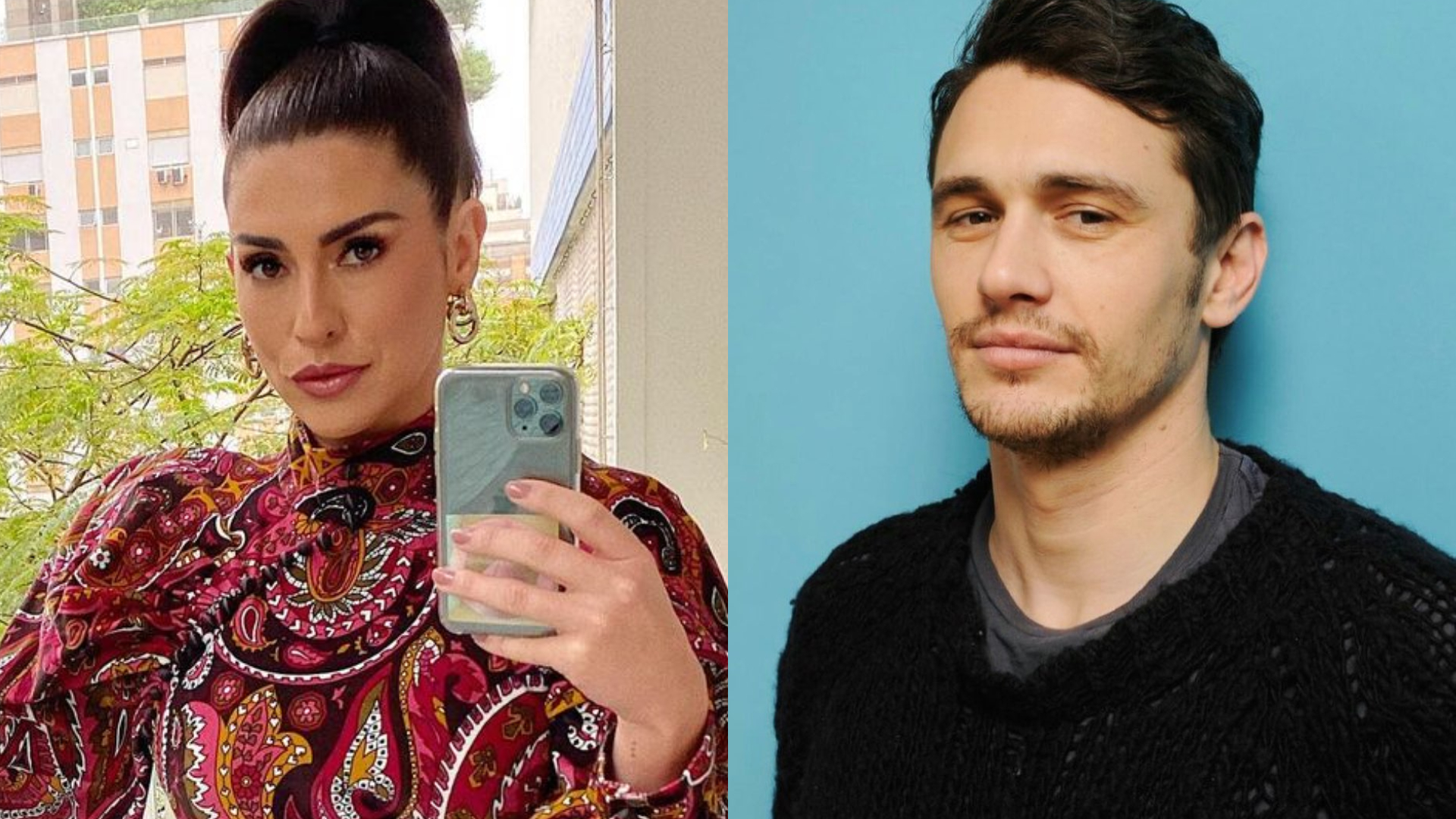Fernanda Paes Leme abre o jogo sobre flerte com James Franco: “Ele me olhou, olhei para ele”