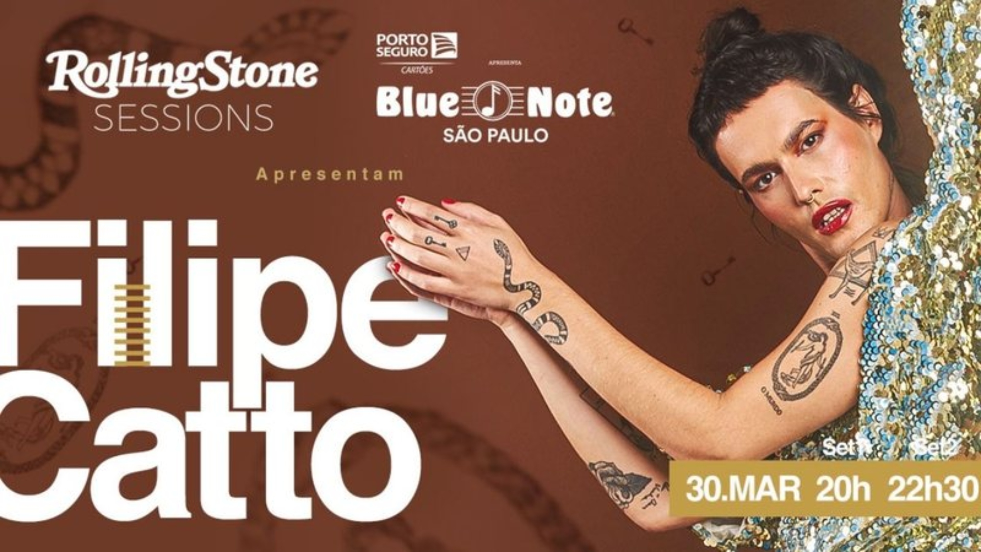 Rolling Stone Sessions: Filipe Catto apresentará show espetacular em São Paulo