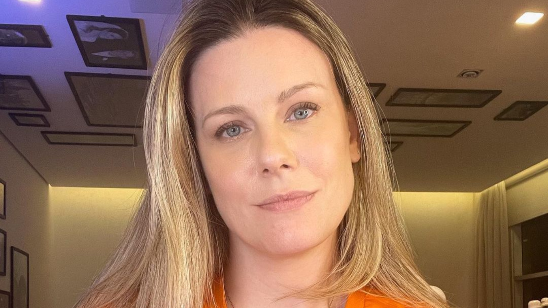 Daiana Garbin, esposa de Tiago Leifert, comenta sobre estado de saúde da filha