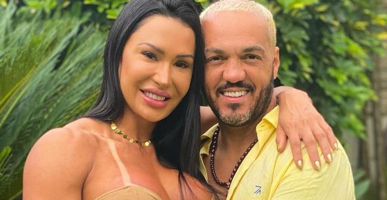 Gracyanne Barbosa comemora soltura de Belo e tranquiliza fãs: “Meu tudão está bem”