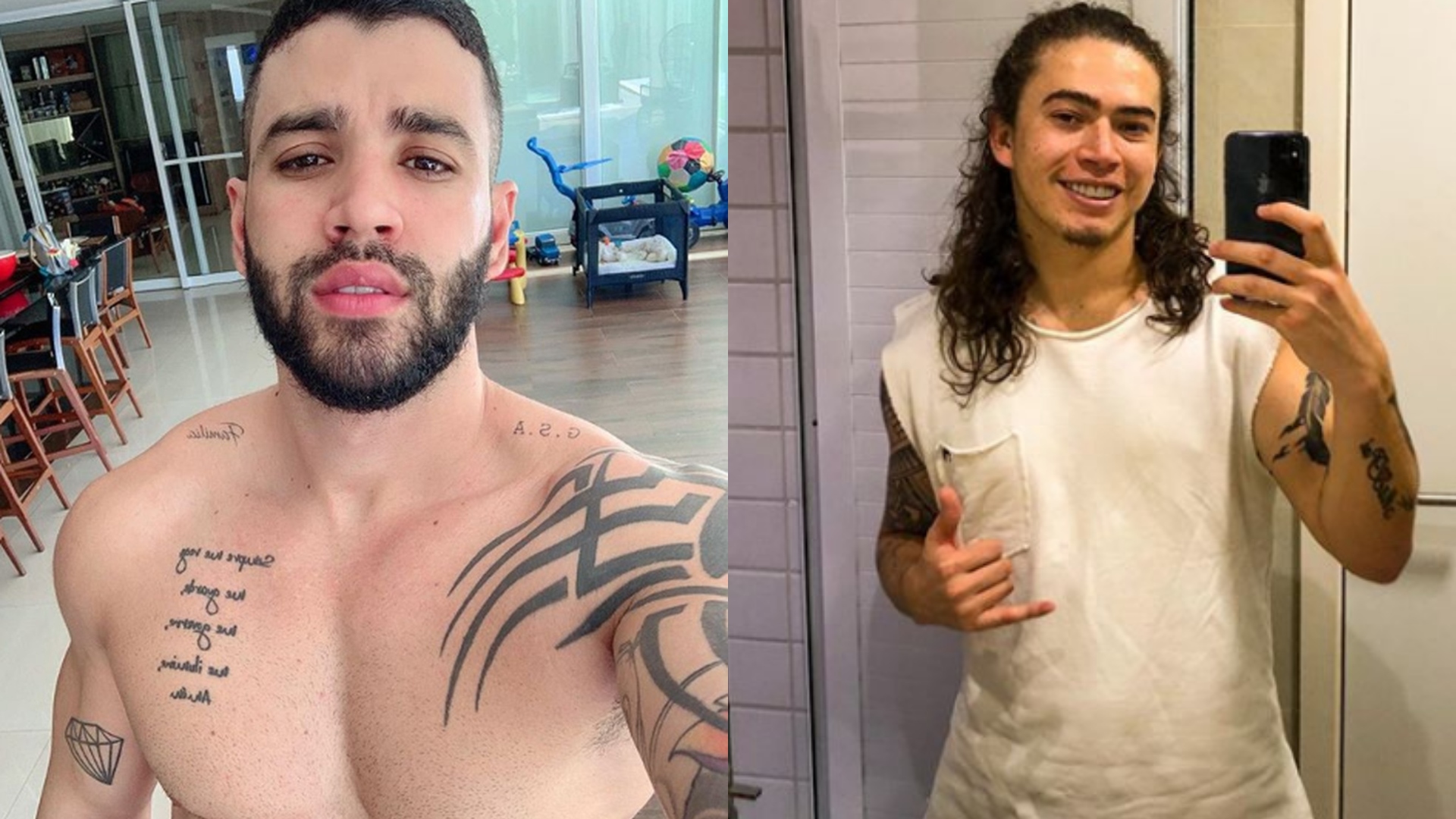 Whindersson Nunes faz convite para Gusttavo Lima após separação: “Bora tomar uma”