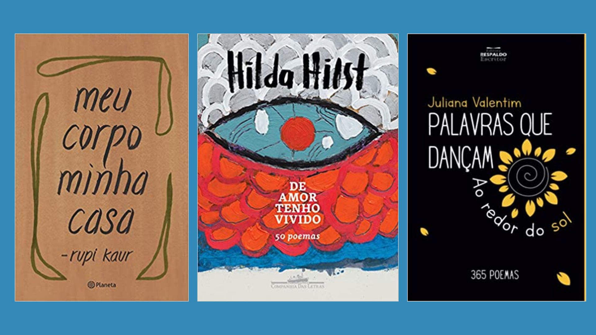 Hora da leitura: 6 livros de poemas que vão te encantar