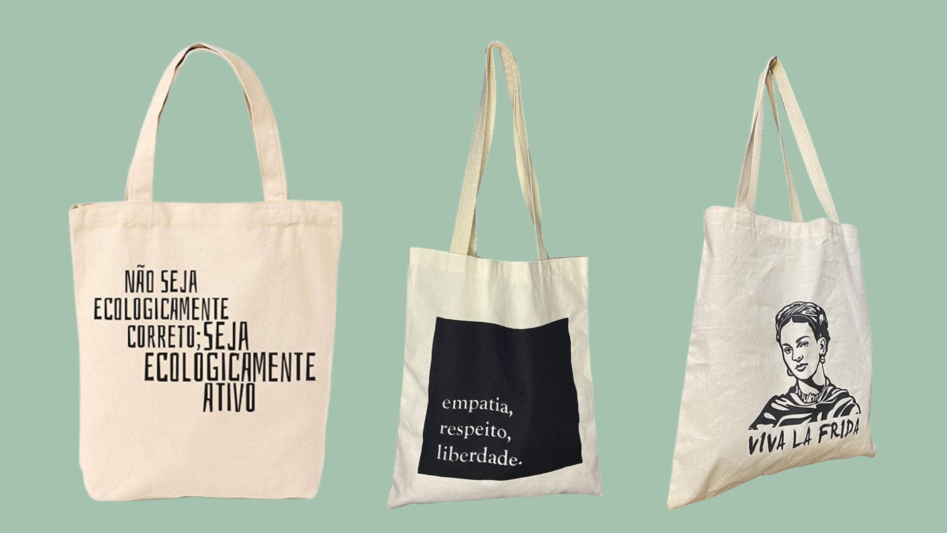 Influencer Laylä Föz ressalta a importância do uso de ecobags e lista 7 modelos diferentes