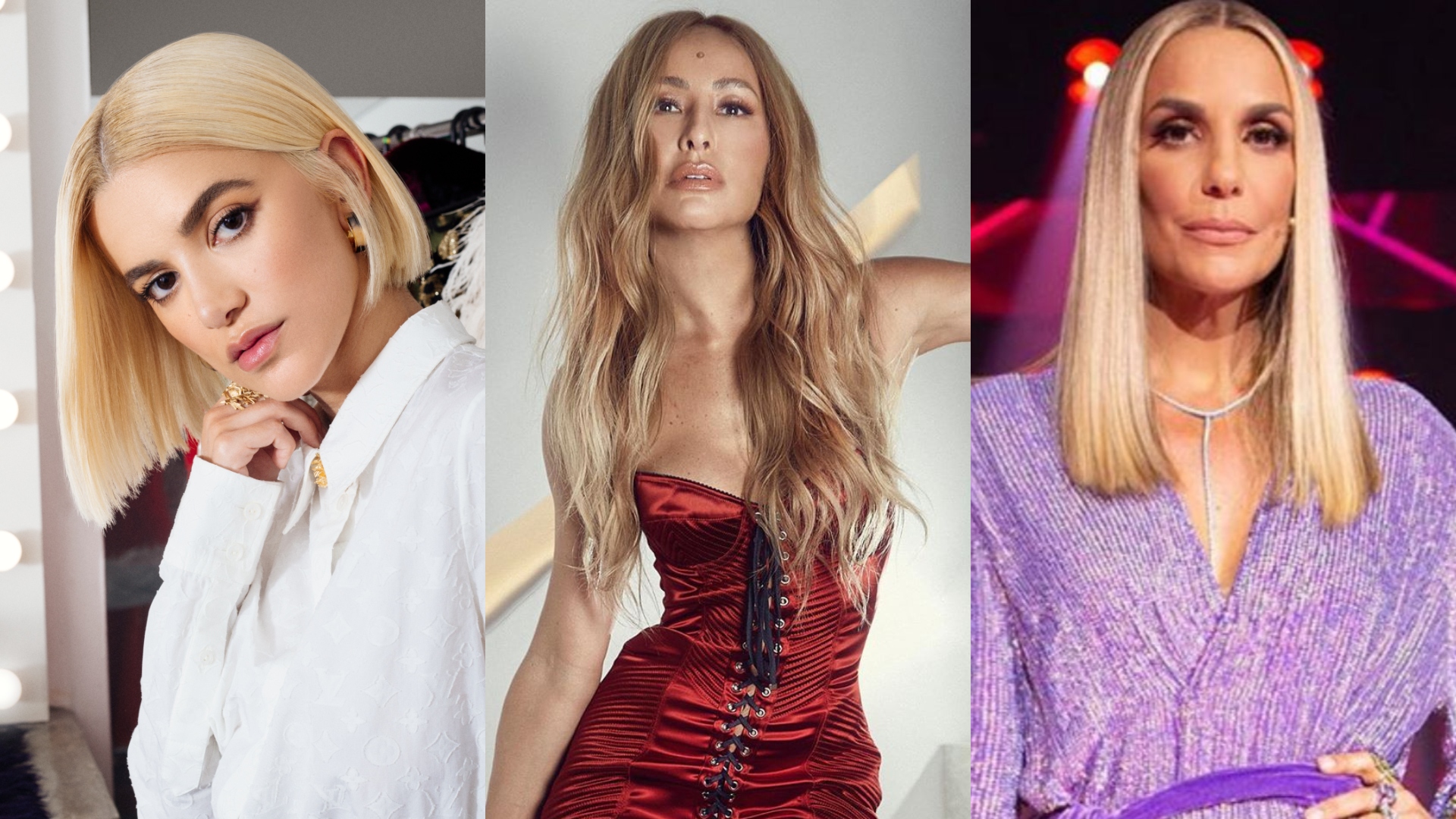Vem para o time das loiras! Confira 5 famosas que platinaram o cabelo e inspire-se